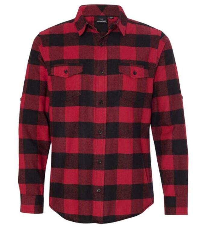 Yarn-Dyed Long Sleeve Flannel Shirt Thumbnail