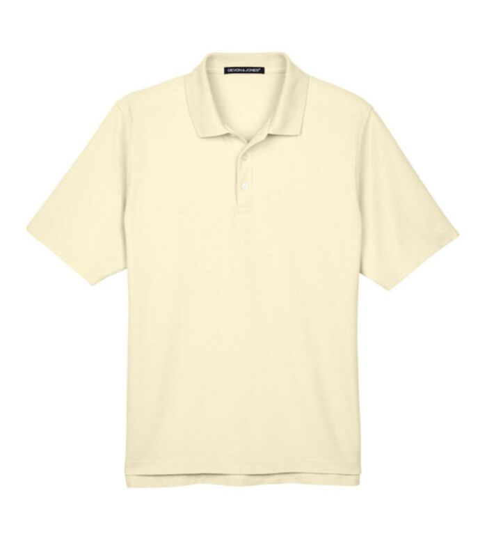 Men's Devon & Jones Cotton Performance Polo - Medium Thumbnail