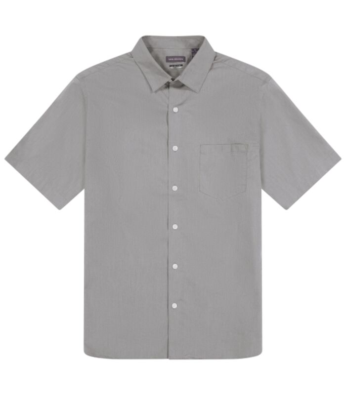 Van Heusen Essential Stain Shield Short Sleeve Shirt Solid - Slim Fit Thumbnail