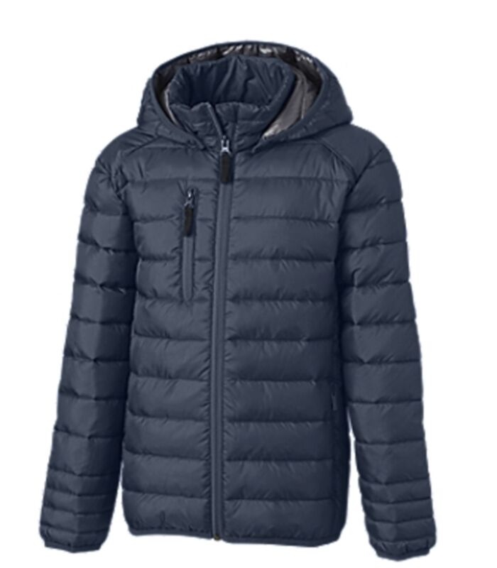 Clique Hudson Insulated Puffer Youth Full Zip Jacket Thumbnail