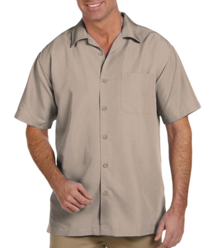 Men's Barbados Textured Camp Shirt Thumbnail