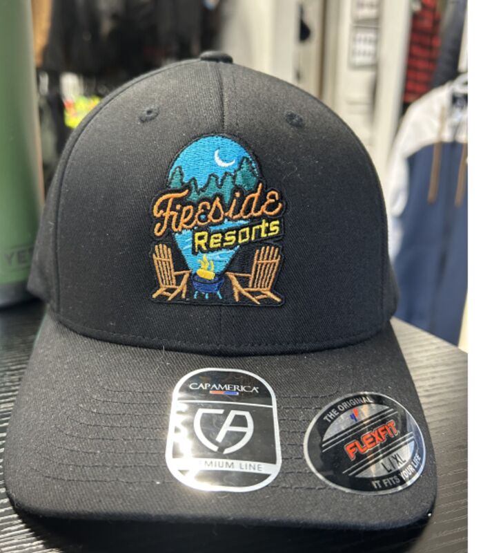Fireside Resort Flexfit Poly/Cotton Blend Performance Cap Thumbnail
