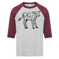 ATC EUROSPUN RING SPUN BASEBALL YOUTH TEE Thumbnail