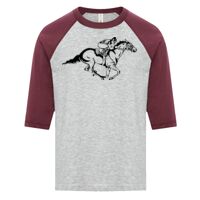 ATC EUROSPUN RING SPUN BASEBALL YOUTH TEE Thumbnail