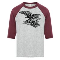 ATC EUROSPUN RING SPUN BASEBALL YOUTH TEE Thumbnail