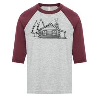 ATC EUROSPUN RING SPUN BASEBALL YOUTH TEE Thumbnail