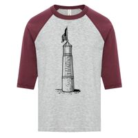 ATC EUROSPUN RING SPUN BASEBALL YOUTH TEE Thumbnail