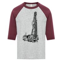 ATC EUROSPUN RING SPUN BASEBALL YOUTH TEE Thumbnail