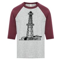 ATC EUROSPUN RING SPUN BASEBALL YOUTH TEE Thumbnail