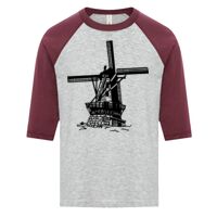 ATC EUROSPUN RING SPUN BASEBALL YOUTH TEE Thumbnail