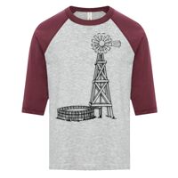 ATC EUROSPUN RING SPUN BASEBALL YOUTH TEE Thumbnail