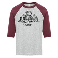 ATC EUROSPUN RING SPUN BASEBALL YOUTH TEE Thumbnail