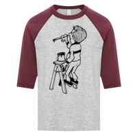 ATC EUROSPUN RING SPUN BASEBALL YOUTH TEE Thumbnail