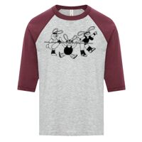 ATC EUROSPUN RING SPUN BASEBALL YOUTH TEE Thumbnail