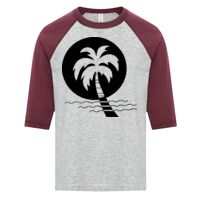 ATC EUROSPUN RING SPUN BASEBALL YOUTH TEE Thumbnail