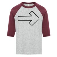 ATC EUROSPUN RING SPUN BASEBALL YOUTH TEE Thumbnail