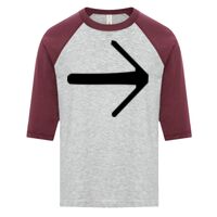 ATC EUROSPUN RING SPUN BASEBALL YOUTH TEE Thumbnail