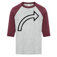 ATC EUROSPUN RING SPUN BASEBALL YOUTH TEE Thumbnail