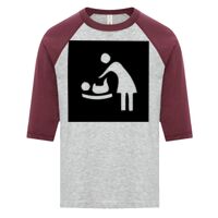 ATC EUROSPUN RING SPUN BASEBALL YOUTH TEE Thumbnail