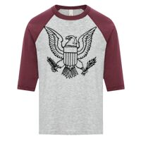 ATC EUROSPUN RING SPUN BASEBALL YOUTH TEE Thumbnail