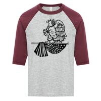 ATC EUROSPUN RING SPUN BASEBALL YOUTH TEE Thumbnail