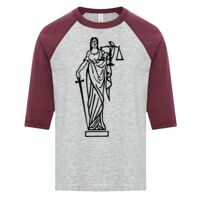 ATC EUROSPUN RING SPUN BASEBALL YOUTH TEE Thumbnail