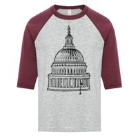 ATC EUROSPUN RING SPUN BASEBALL YOUTH TEE Thumbnail