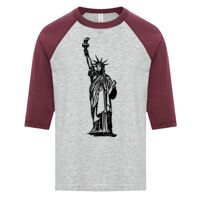 ATC EUROSPUN RING SPUN BASEBALL YOUTH TEE Thumbnail