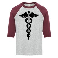 ATC EUROSPUN RING SPUN BASEBALL YOUTH TEE Thumbnail