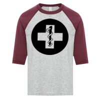 ATC EUROSPUN RING SPUN BASEBALL YOUTH TEE Thumbnail