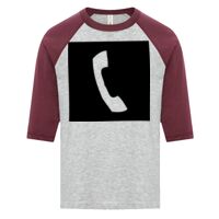 ATC EUROSPUN RING SPUN BASEBALL YOUTH TEE Thumbnail