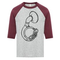 ATC EUROSPUN RING SPUN BASEBALL YOUTH TEE Thumbnail