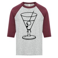 ATC EUROSPUN RING SPUN BASEBALL YOUTH TEE Thumbnail