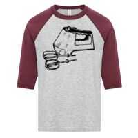 ATC EUROSPUN RING SPUN BASEBALL YOUTH TEE Thumbnail