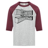 ATC EUROSPUN RING SPUN BASEBALL YOUTH TEE Thumbnail