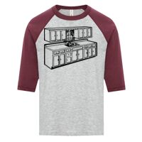 ATC EUROSPUN RING SPUN BASEBALL YOUTH TEE Thumbnail