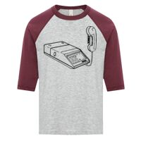 ATC EUROSPUN RING SPUN BASEBALL YOUTH TEE Thumbnail