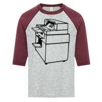 ATC EUROSPUN RING SPUN BASEBALL YOUTH TEE Thumbnail