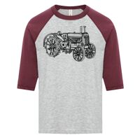 ATC EUROSPUN RING SPUN BASEBALL YOUTH TEE Thumbnail