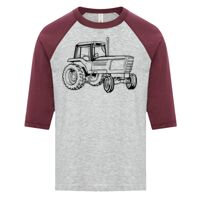 ATC EUROSPUN RING SPUN BASEBALL YOUTH TEE Thumbnail