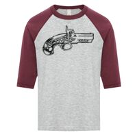 ATC EUROSPUN RING SPUN BASEBALL YOUTH TEE Thumbnail