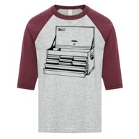 ATC EUROSPUN RING SPUN BASEBALL YOUTH TEE Thumbnail