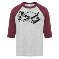 ATC EUROSPUN RING SPUN BASEBALL YOUTH TEE Thumbnail