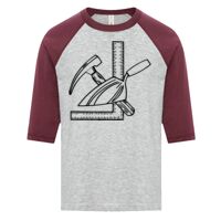 ATC EUROSPUN RING SPUN BASEBALL YOUTH TEE Thumbnail