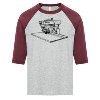 ATC EUROSPUN RING SPUN BASEBALL YOUTH TEE Thumbnail
