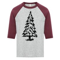 ATC EUROSPUN RING SPUN BASEBALL YOUTH TEE Thumbnail