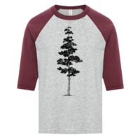 ATC EUROSPUN RING SPUN BASEBALL YOUTH TEE Thumbnail