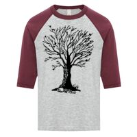 ATC EUROSPUN RING SPUN BASEBALL YOUTH TEE Thumbnail