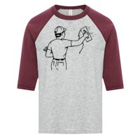 ATC EUROSPUN RING SPUN BASEBALL YOUTH TEE Thumbnail