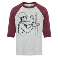 ATC EUROSPUN RING SPUN BASEBALL YOUTH TEE Thumbnail